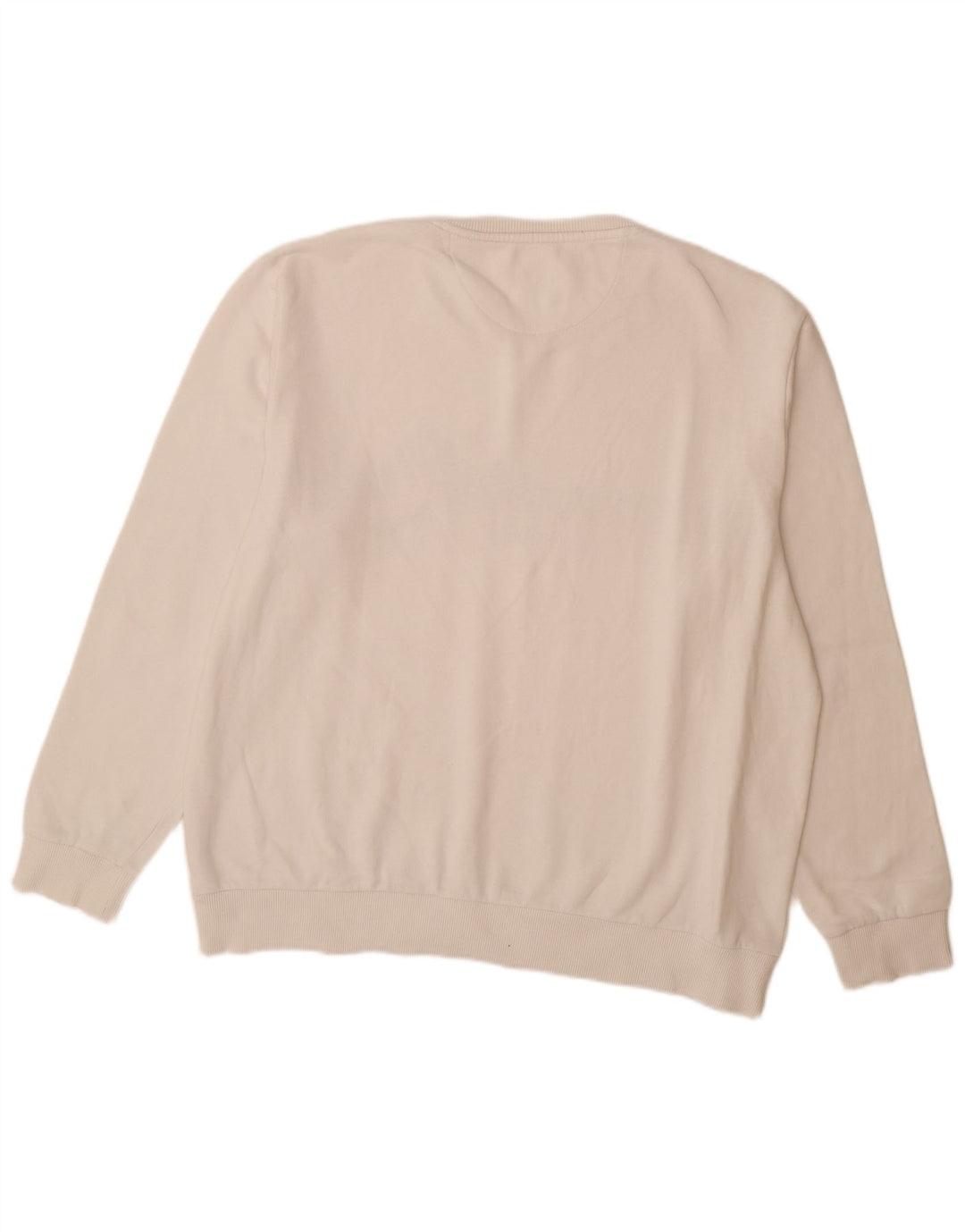 BURTON Herren-Sweatshirt-Pullover, groß, weiße Baumwolle