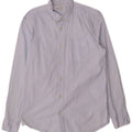 Gap Herren-Slim-Fit-Hemd aus mittelblauer Baumwolle