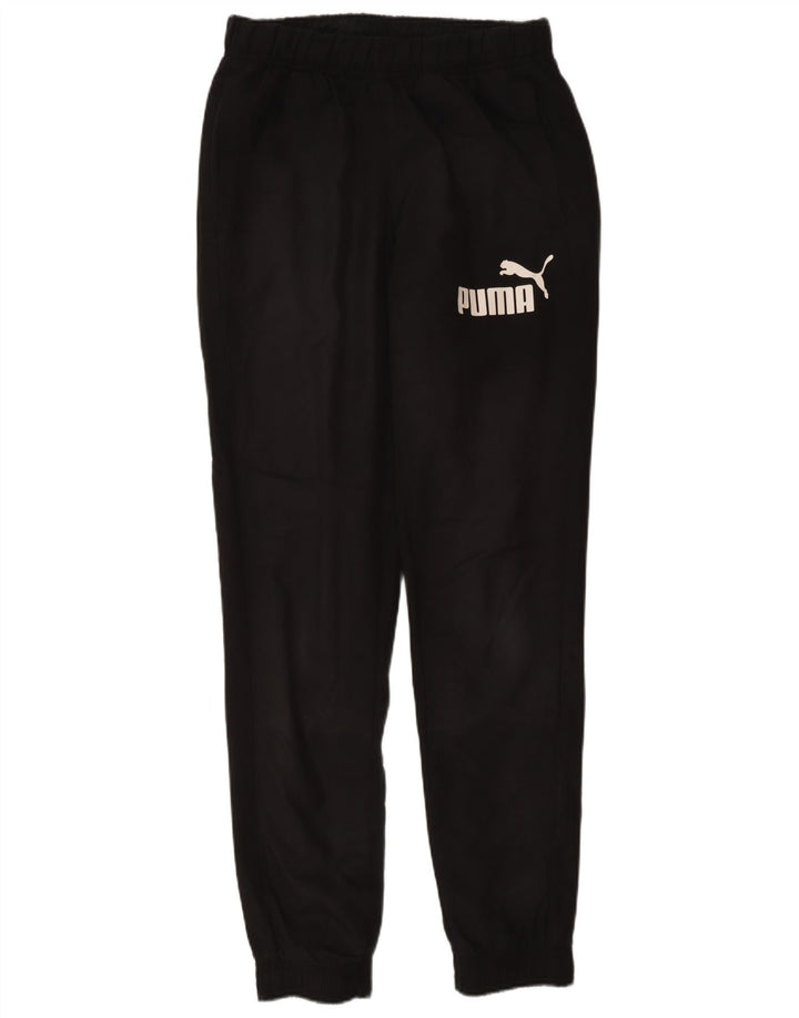 Puma Herren-Trainingshose mit Grafik, Größe S, Schwarz