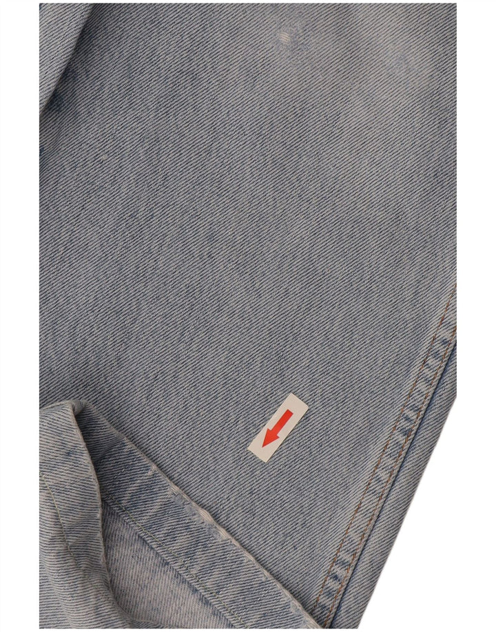 Wrangler Herren Straight Jeans W34 L30 Blaue Baumwolle
