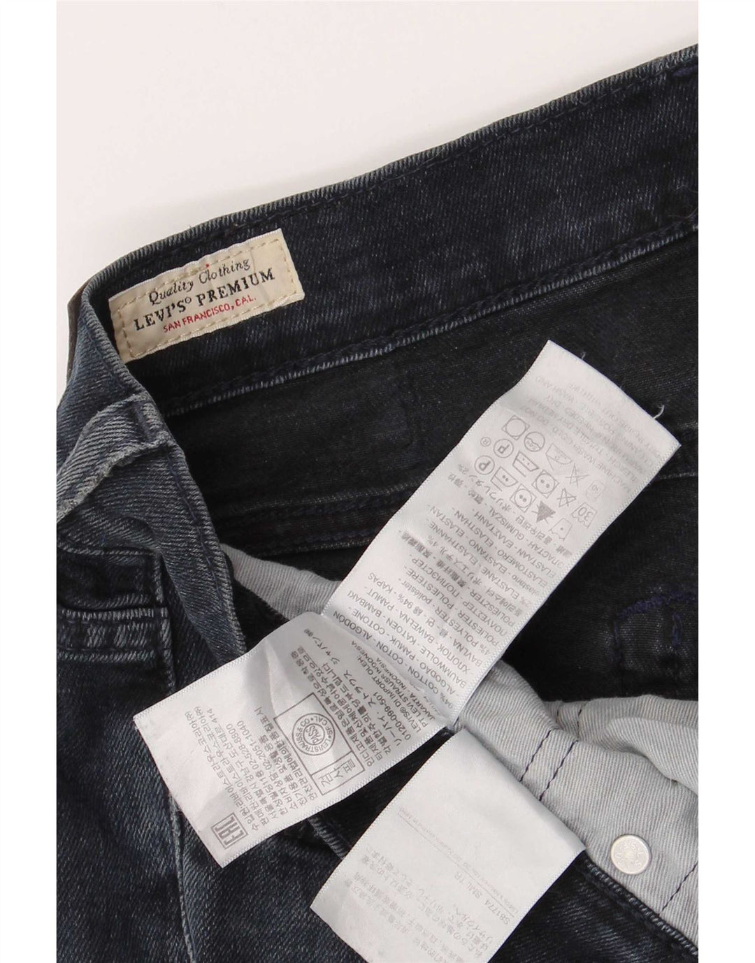 Levi's Herren 511 Slim Jeans W31 L30 Marineblaue Baumwolle