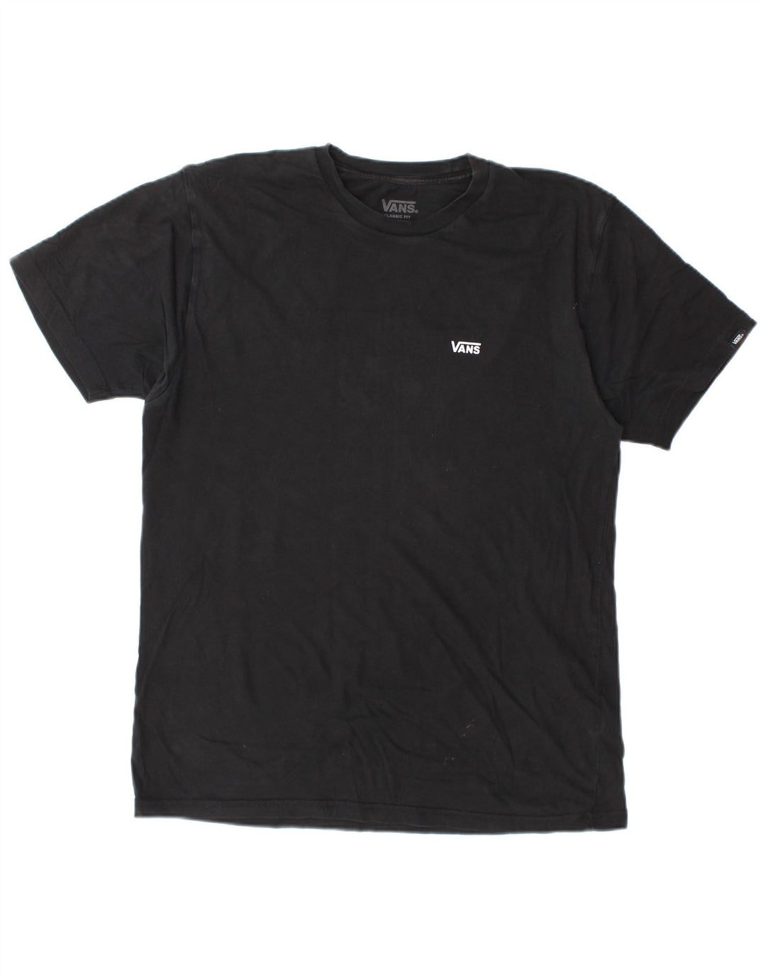Vans Herren-T-Shirt mit klassischer Passform, mittelschwarze Baumwolle