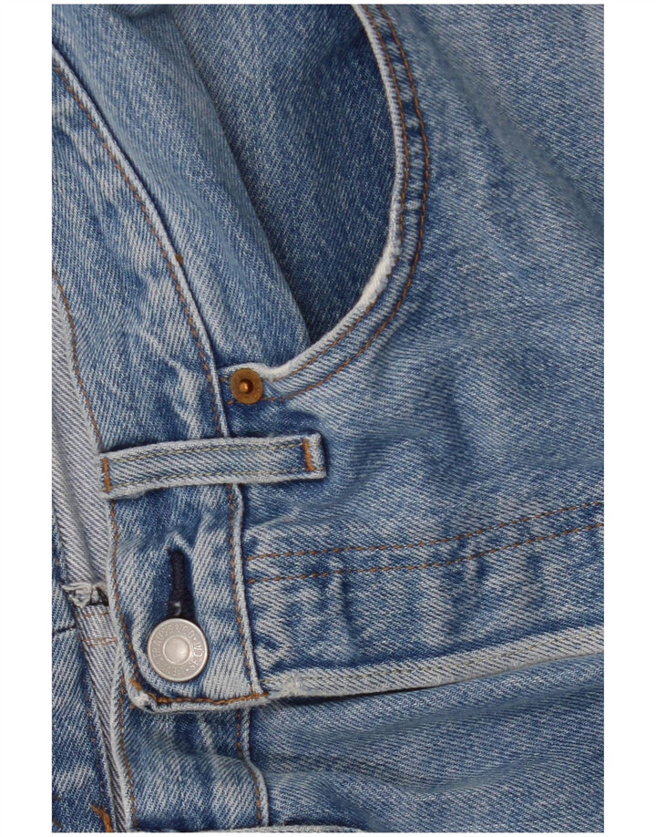 Levi's Herren 501 Straight Jeans W30 L28 Blaue Baumwolle