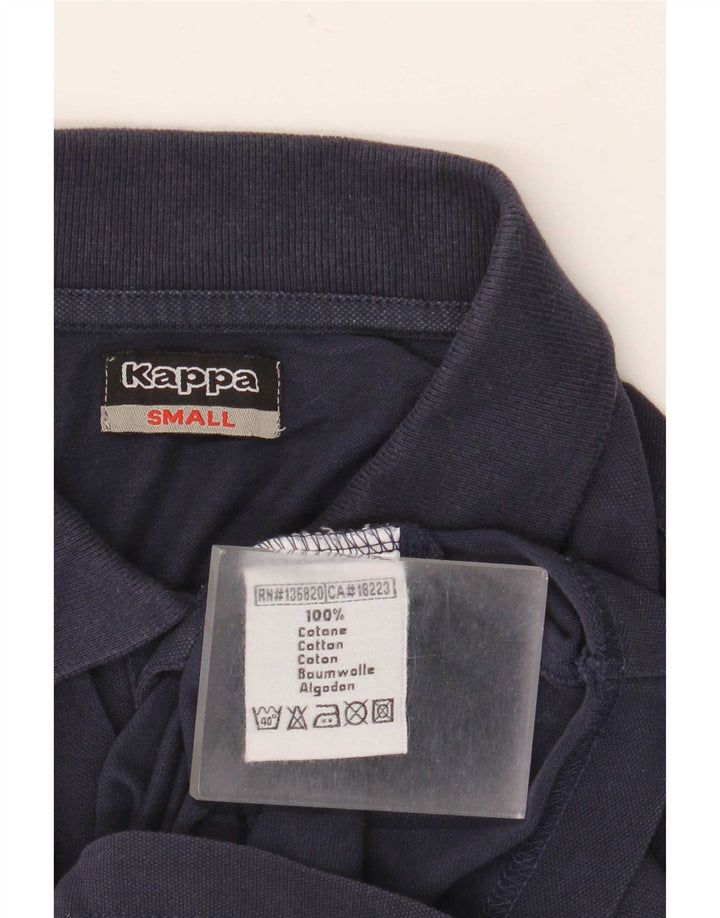 Kappa Herren-Poloshirt, klein, marineblau, Baumwolle