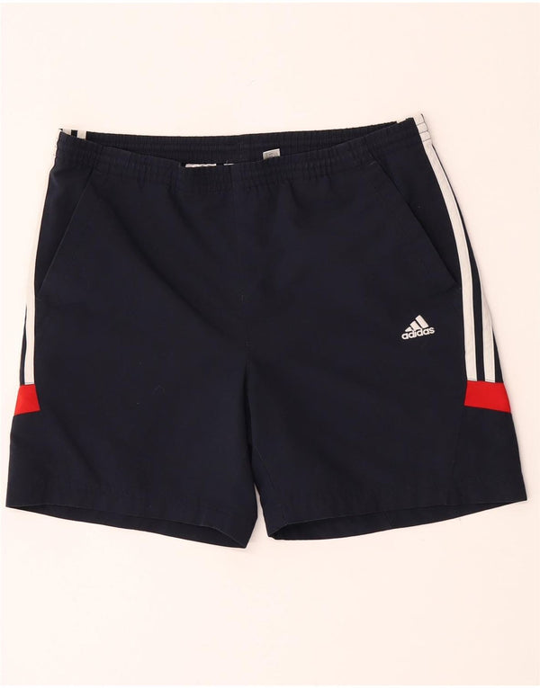 Adidas Sportshorts für Jungen, 13–14 Jahre, Marineblau, Polyester