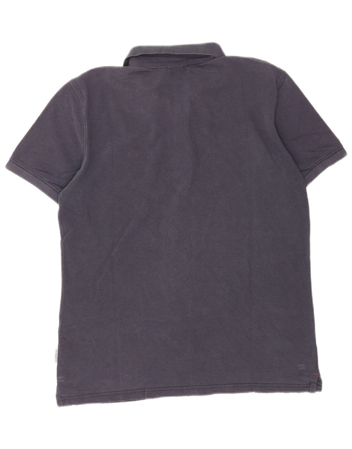 Napapijri Herren-Poloshirt, groß, Marineblau
