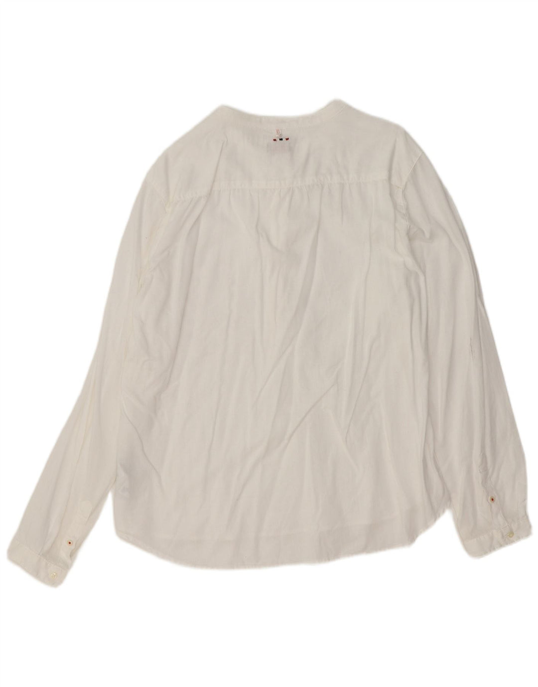 NAPAPIJRI Womens Pullover Shirt UK 20 2XL White Lyocell