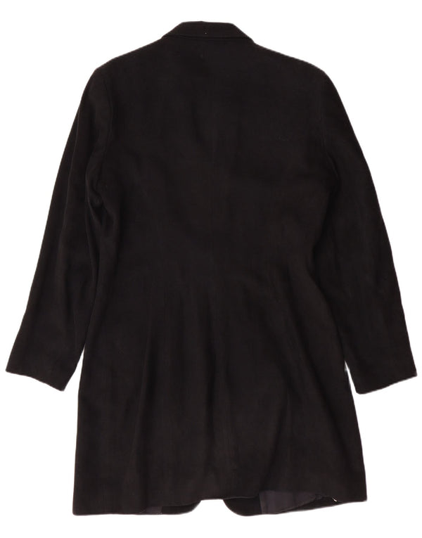 Wallis Damen Longline 3-Knopf-Blazer-Jacke, UK 14, Large, Schwarz, Klassisch