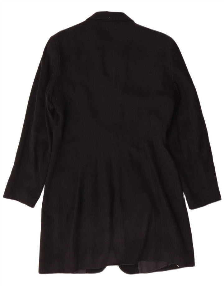 Wallis Damen Longline 3-Knopf-Blazer-Jacke, UK 14, Large, Schwarz, Klassisch