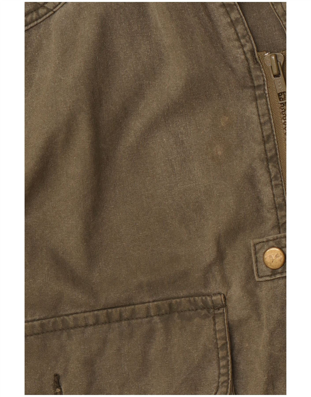 FRANKONIA JAGD Herren Utility Gilet UK 40 Large Khaki Baumwolle