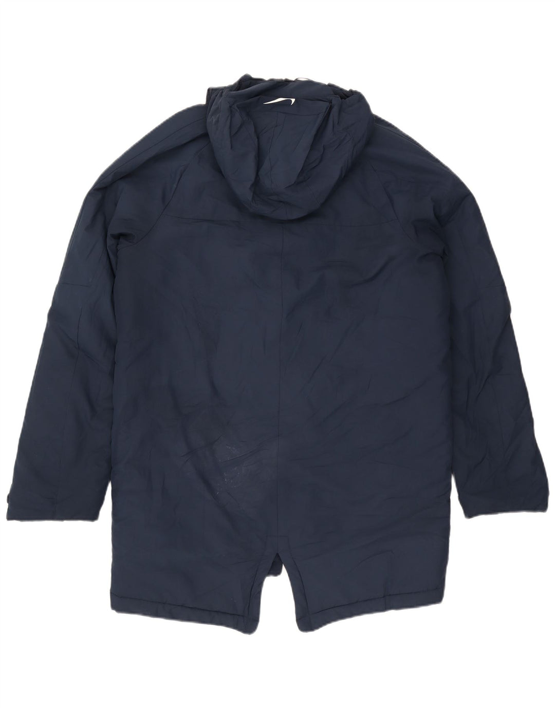 Nike Herren-Windbreaker-Mantel mit Kapuze, UK 38, mittelmarineblaues Polyester