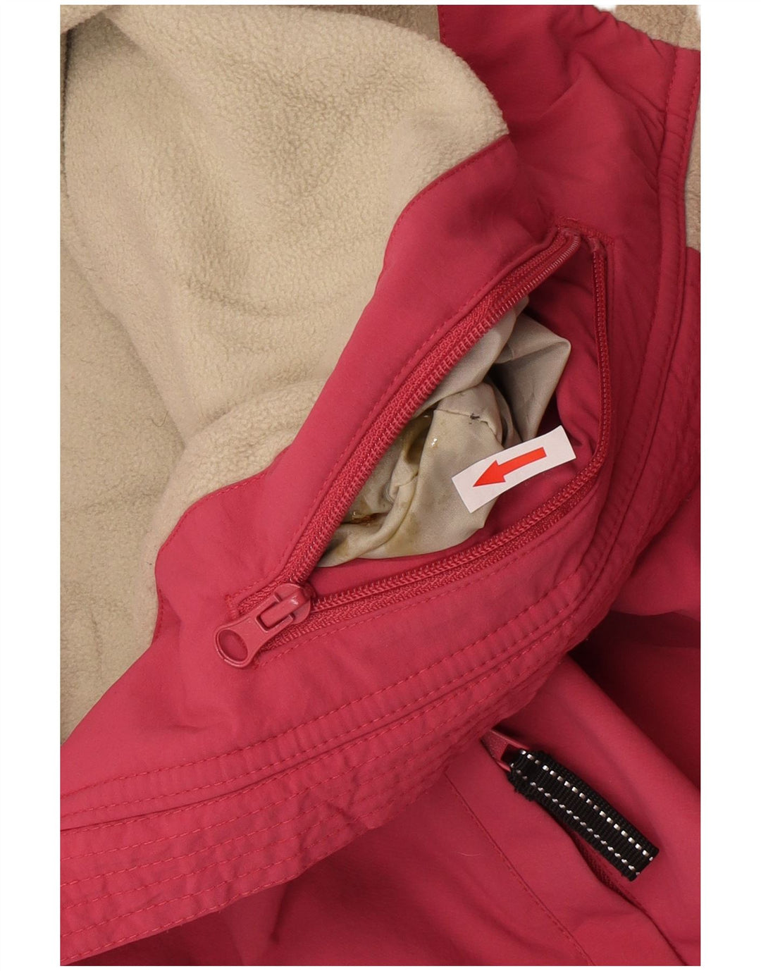 Woolrich Herren Windjacke UK 42 XL Rosa Nylon