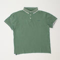 Woolrich Herren-Poloshirt aus mittelgrüner Baumwolle