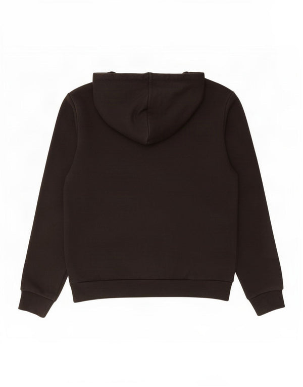 Puma Damen Kapuzenpullover UK 10 Small Schwarz Baumwolle