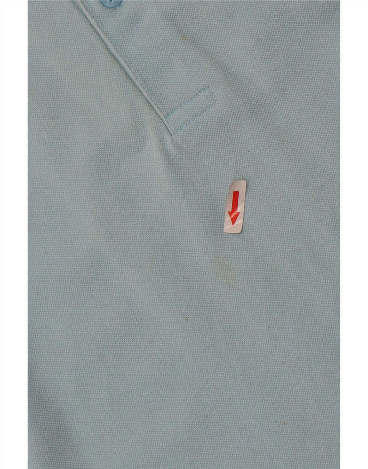 Fred Perry Herren-Poloshirt aus mittelblauer Baumwolle