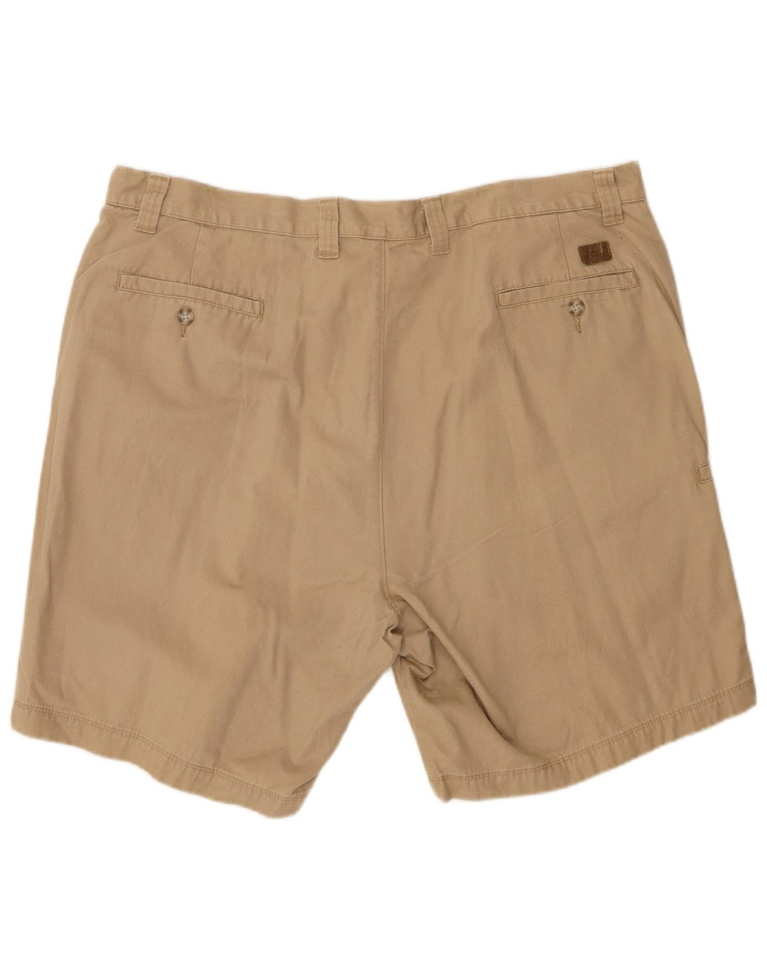 DOCKERS Herren Relaxed Fit Cargo Shorts W42 2XL Beige Baumwolle