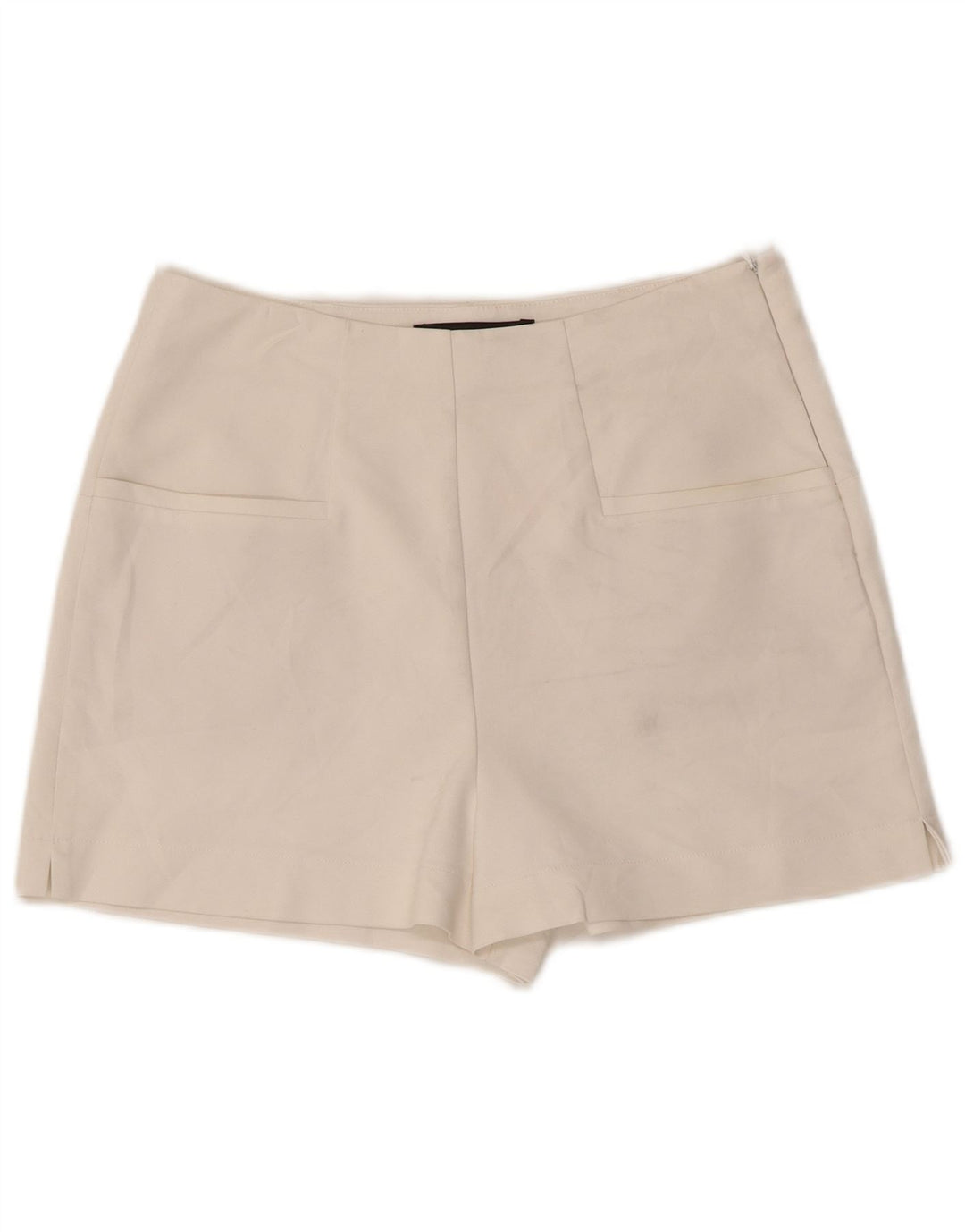 Zara Damen Freizeitshorts Medium W28 Weiß