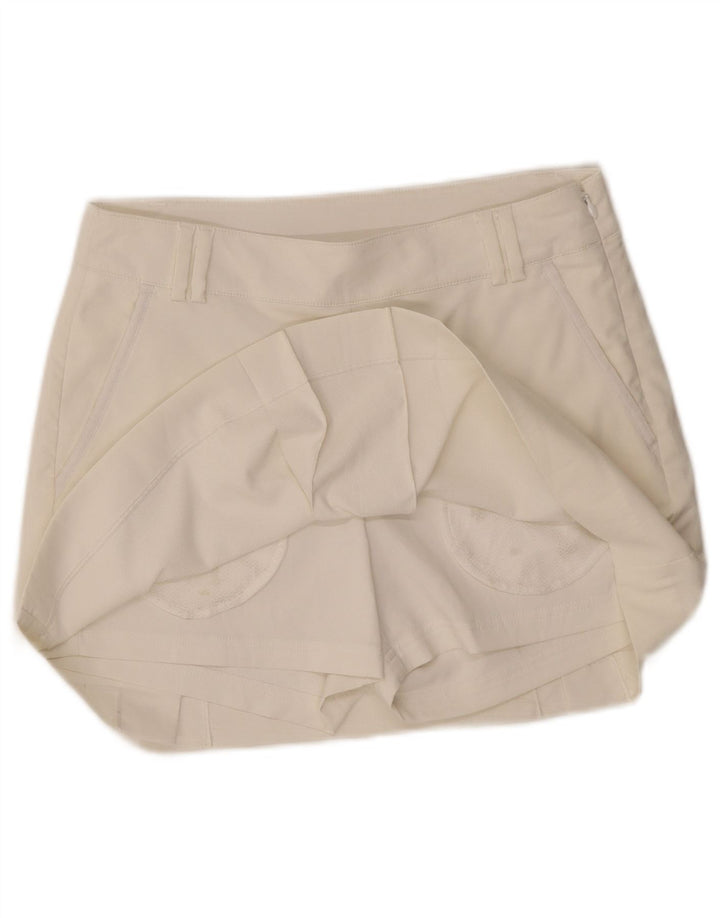 Puma Damen Skort UK 10 Small Off White Polyester