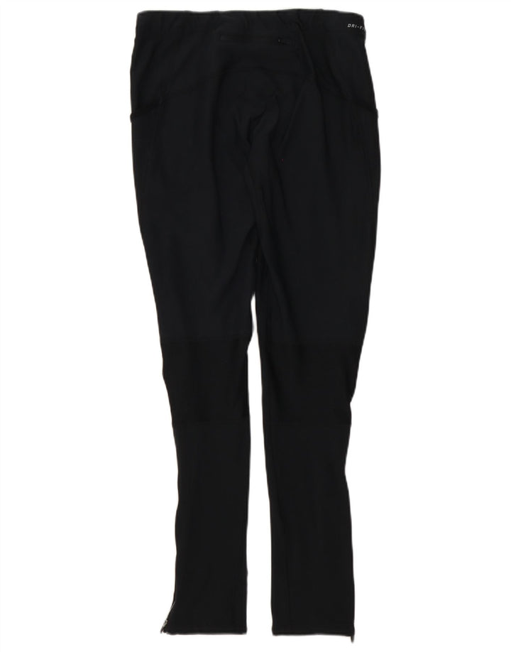 Nike Damen Laufleggings UK 14 Large Schwarz Polyester