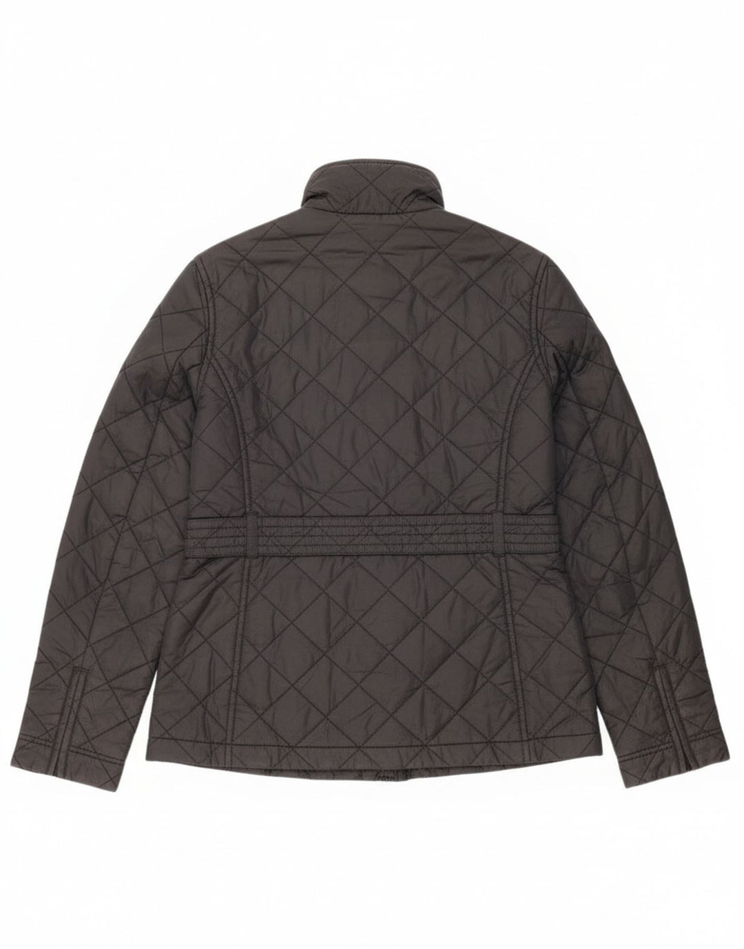 Jack Wills Damen Steppjacke UK 14 Large Schwarz Nylon