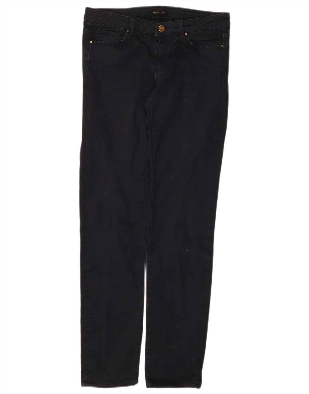 Massimo Dutti Damen Skinny Jeans W30 L31 Marineblau