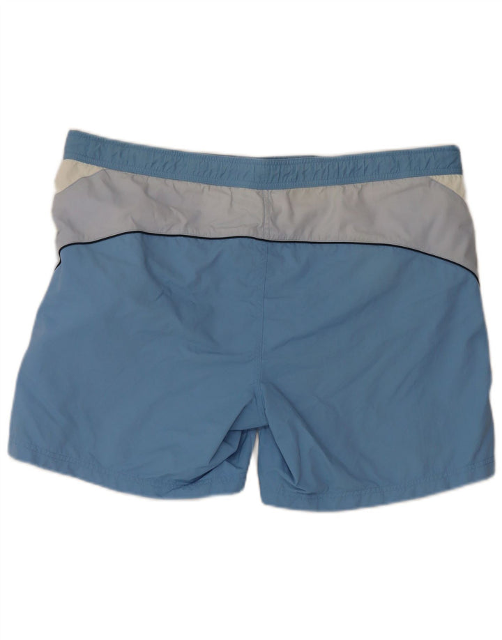 Champion Herren-Badeshorts 2XL, blaues Colourblock-Polyester