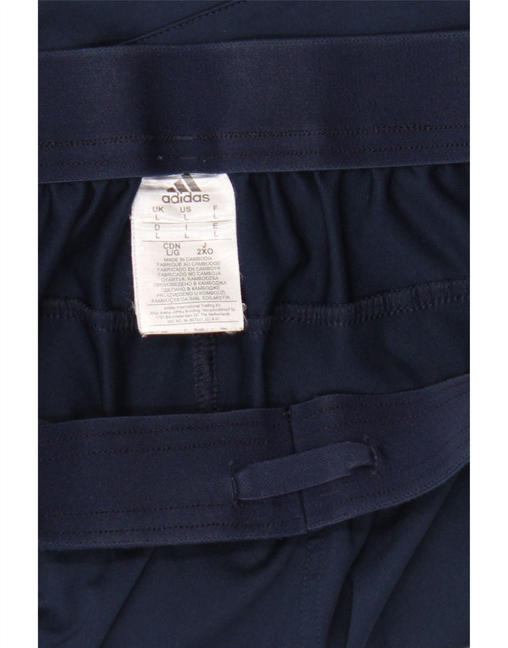 Adidas Herren Climalite Sport Shorts Large Marineblau Polyester