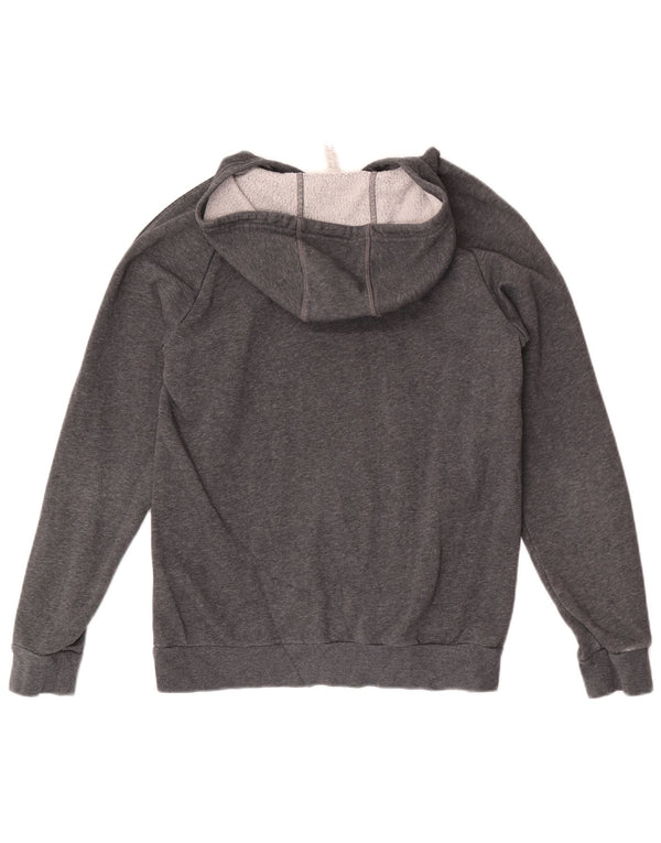 Adidas Jungen Kapuzenpullover 13–14 Jahre, graue Baumwolle