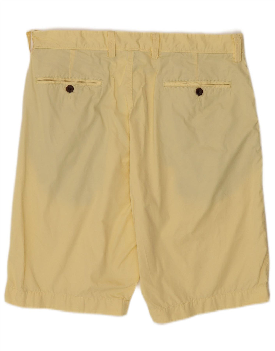 J. Crew Herren Chinoshorts W33 mittelgelbe Baumwolle