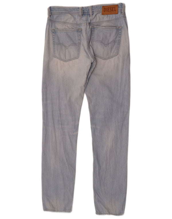 Diesel Damen Sleenker-x Slim Fit Skinny Jeans UK 10 S W27 L30 Blaue Baumwolle