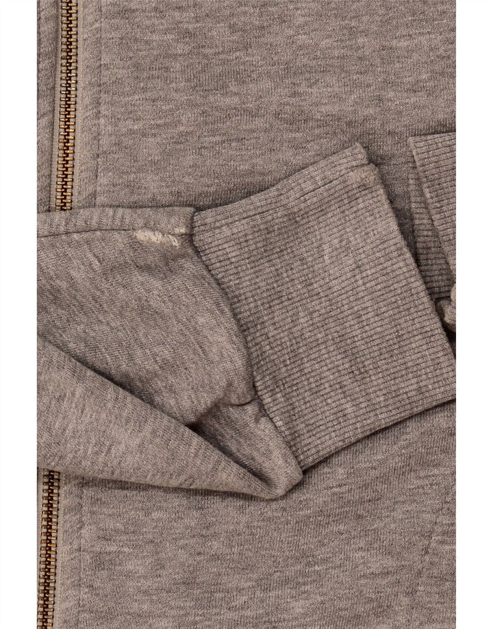 Sun68 Herren-Trainingsanzug-Oberteil, Jacke, XL, grau gefleckte Baumwolle
