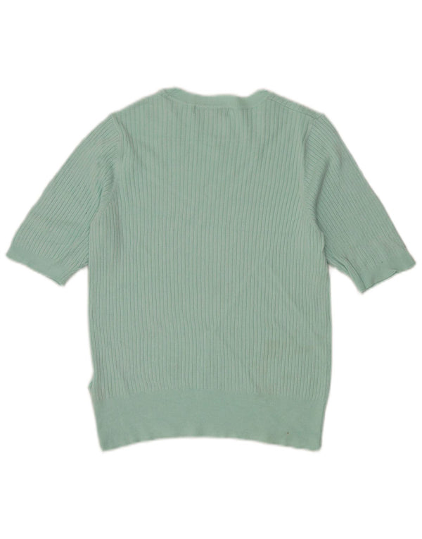 Marks & Spencer Damen-Pullover mit U-Boot-Ausschnitt, Gr. 12, Mittelgrün