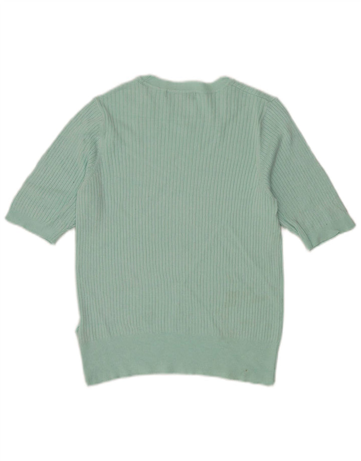 Marks & Spencer Damen-Pullover mit U-Boot-Ausschnitt, Gr. 12, Mittelgrün