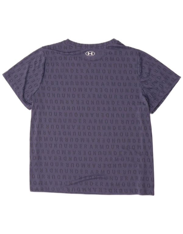 Under Armour Herren Grafik T-Shirt Top 2XL Marineblau Polyester