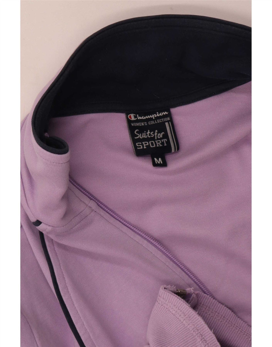 Champion Damen-Trainingsanzug-Top-Jacke, UK 14, Mittelviolett