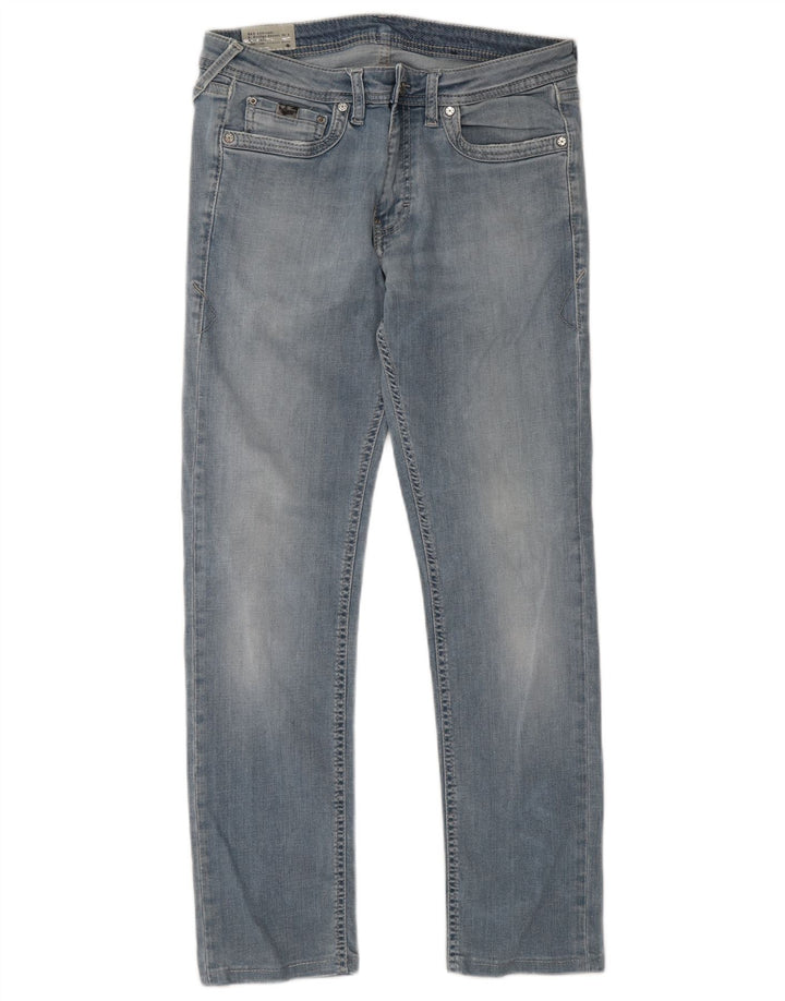 Gas Herren Slim Jeans W31 L29 Blaue Baumwolle