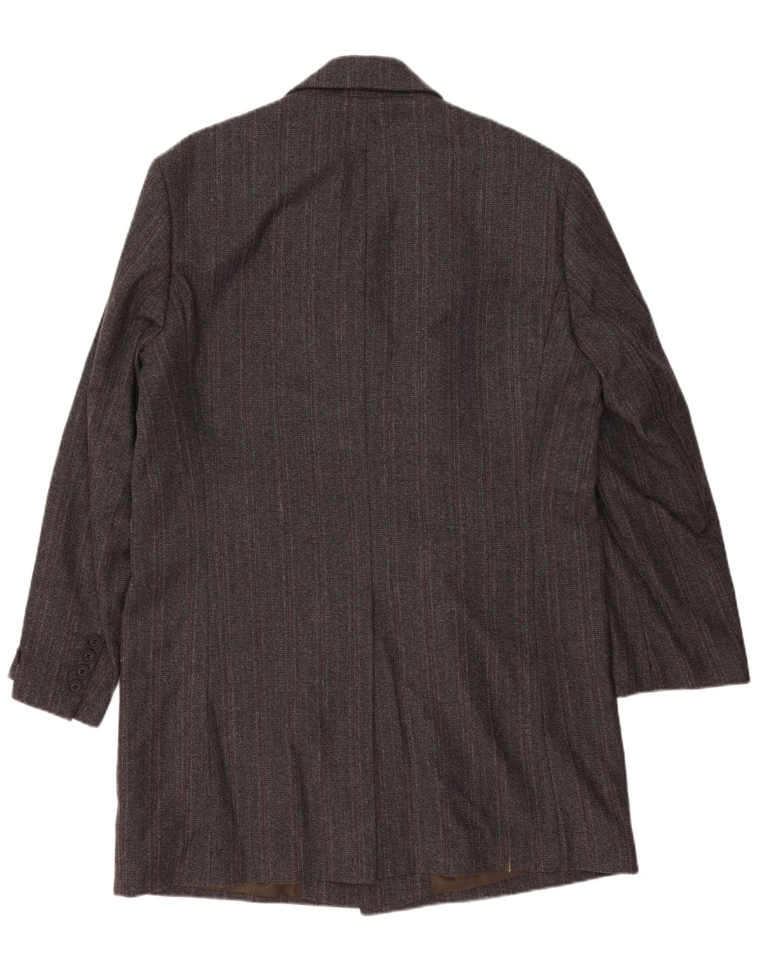 Esprit Herren-Longline-Blazer mit 3 Knöpfen, UK 42, XL, graue Wolle