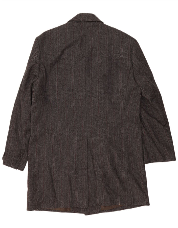 Esprit Herren-Longline-Blazer mit 3 Knöpfen, UK 42, XL, graue Wolle