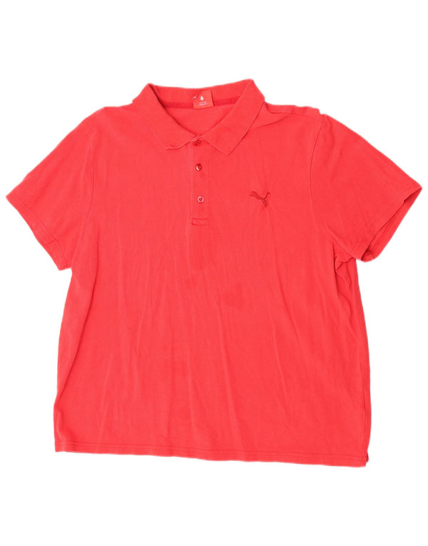 Puma Herren Poloshirt XL Rosa