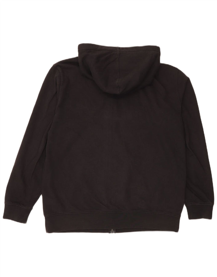 Vans Herren-Kapuzenpullover mit Reißverschluss, mittelschwarz, Baumwolle