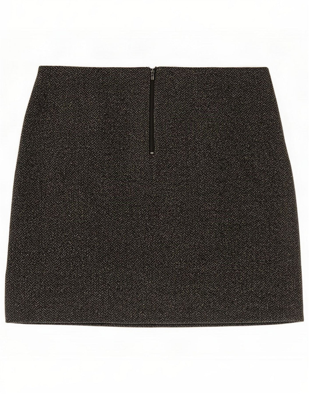 Vintage Damen Minirock Large W34 Grau