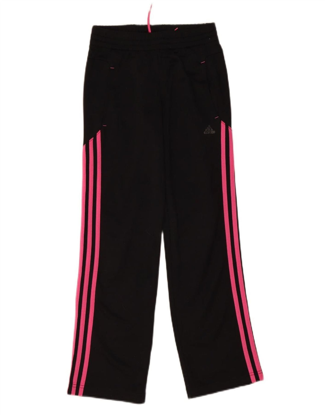ADIDAS Mädchen-Trainingshose, 11–12 Jahre, schwarzes Polyester