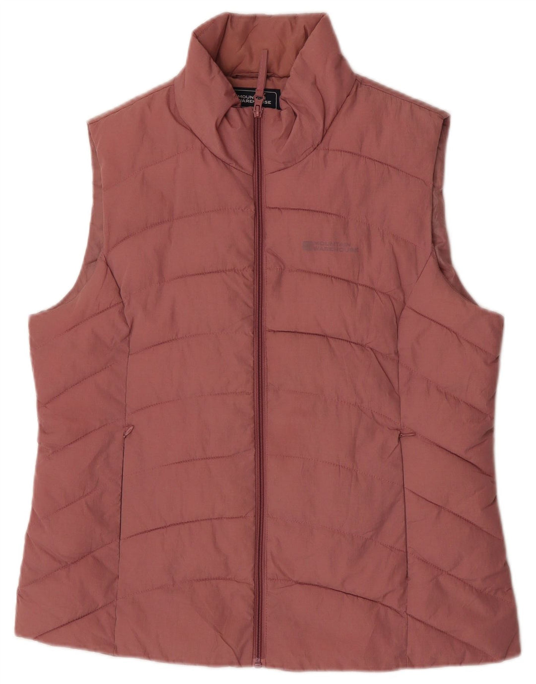 Mountain Warehouse Ärmellose Damen-Regenjacke, UK 16, Größe L, Rosa, Polyester