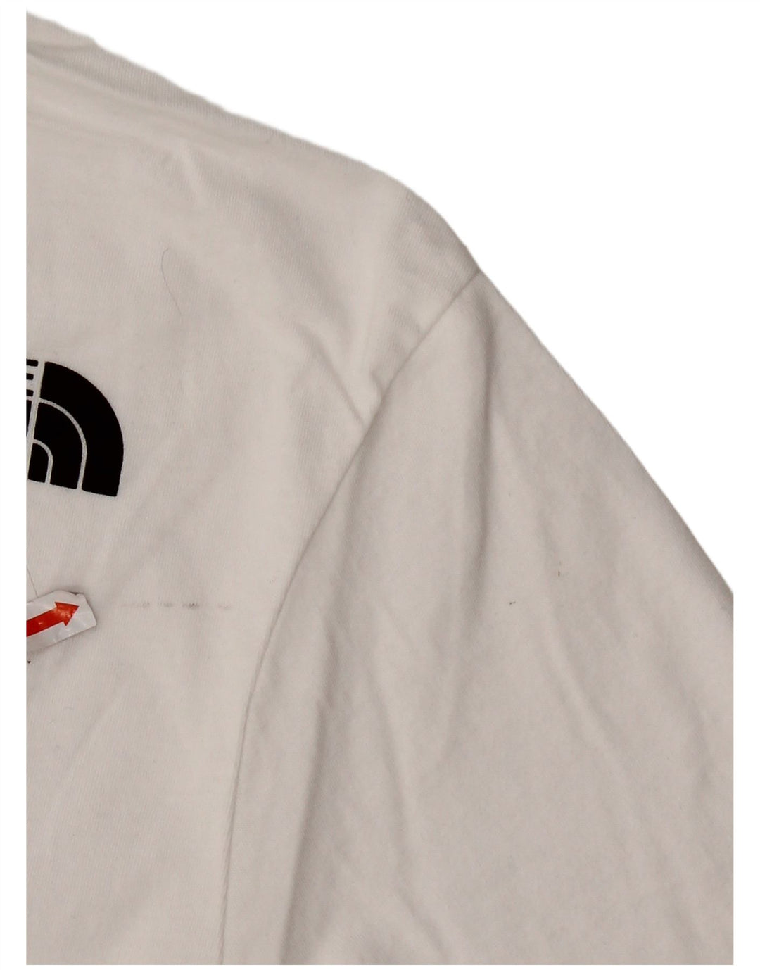 THE NORTH FACE Mens Graphic T-Shirt Top Medium White Cotton