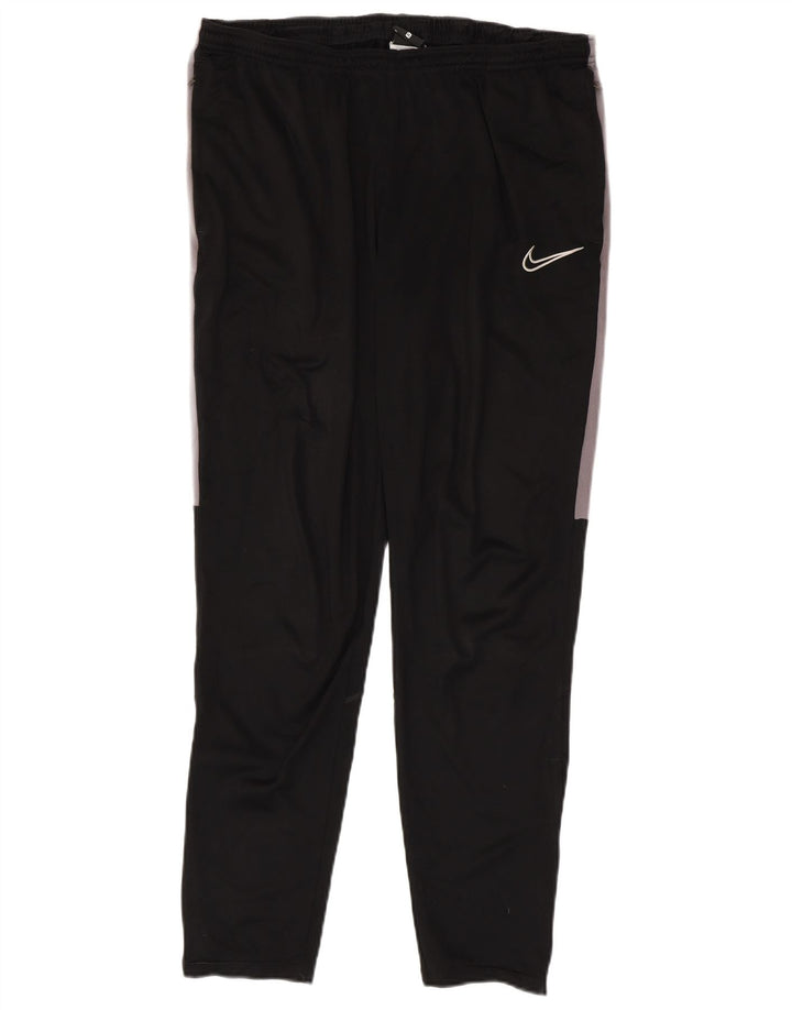 Nike Herren Dri Fit Trainingshose XL Schwarz Colourblock Polyester