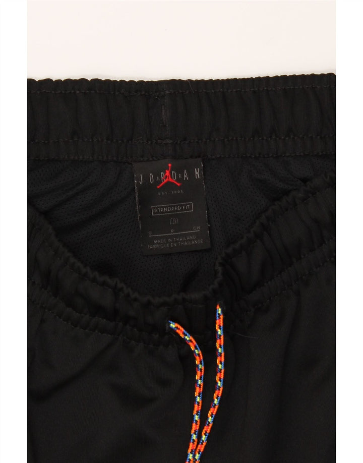 JORDAN Mens Standard Fit Tracksuit Trousers Joggers Small  Black Polyester Vintage Jordan and Second-Hand Jordan from Messina Hembry 