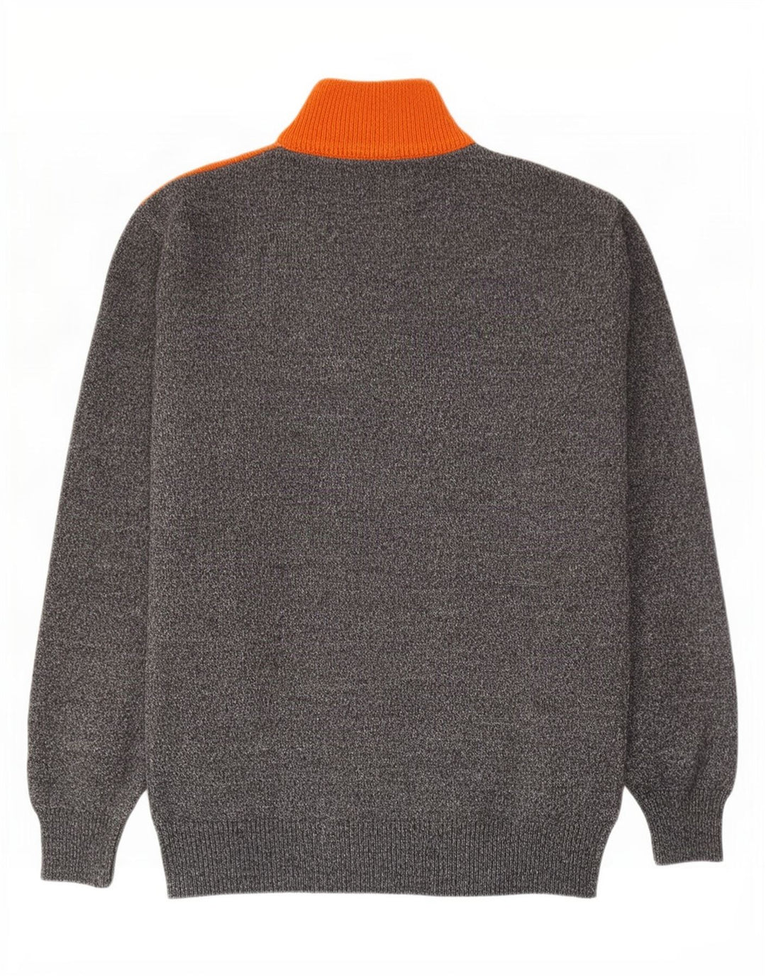 Sangiorgio Herren-Pullover mit Reißverschluss am Hals, mittelgroß, mehrfarbig, Argyle/Diamant