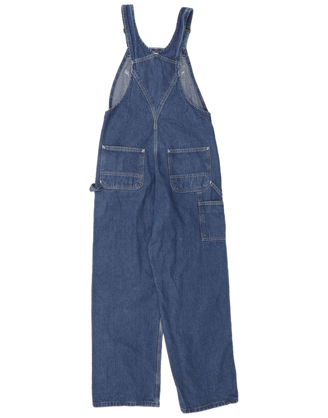 Carhartt Damen Cargo-Latzhose Jeans W30 L30 Blaue Baumwolle