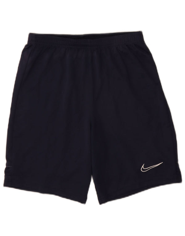 Nike Dri Fit Sportshorts für Jungen, 13–14 Jahre, XL, Marineblau, Polyester