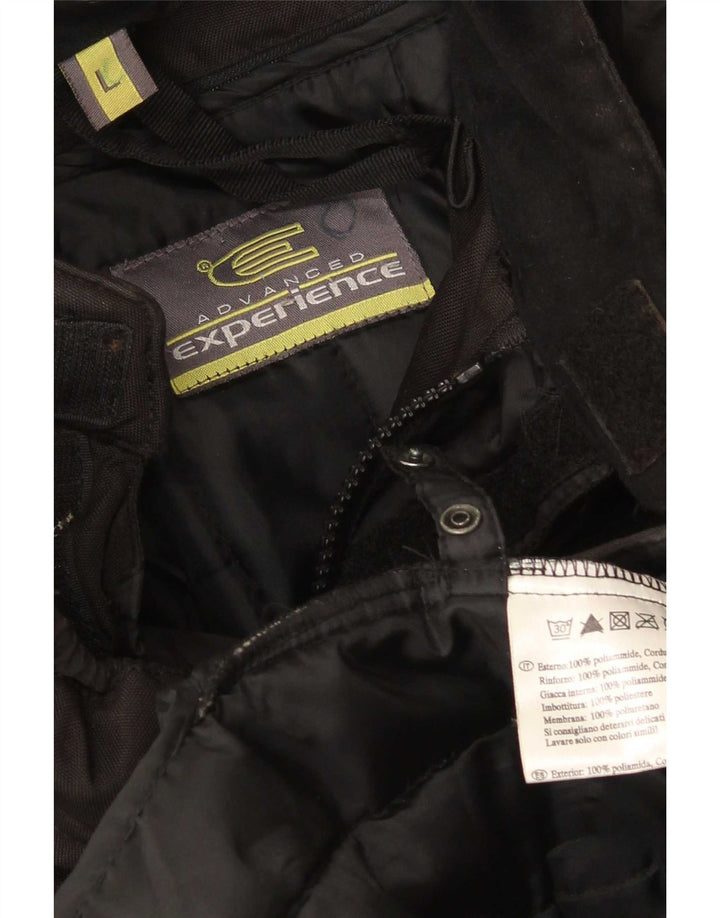 Advanced Experience Herren Racer Jacke UK 40 Large Schwarz Polyester